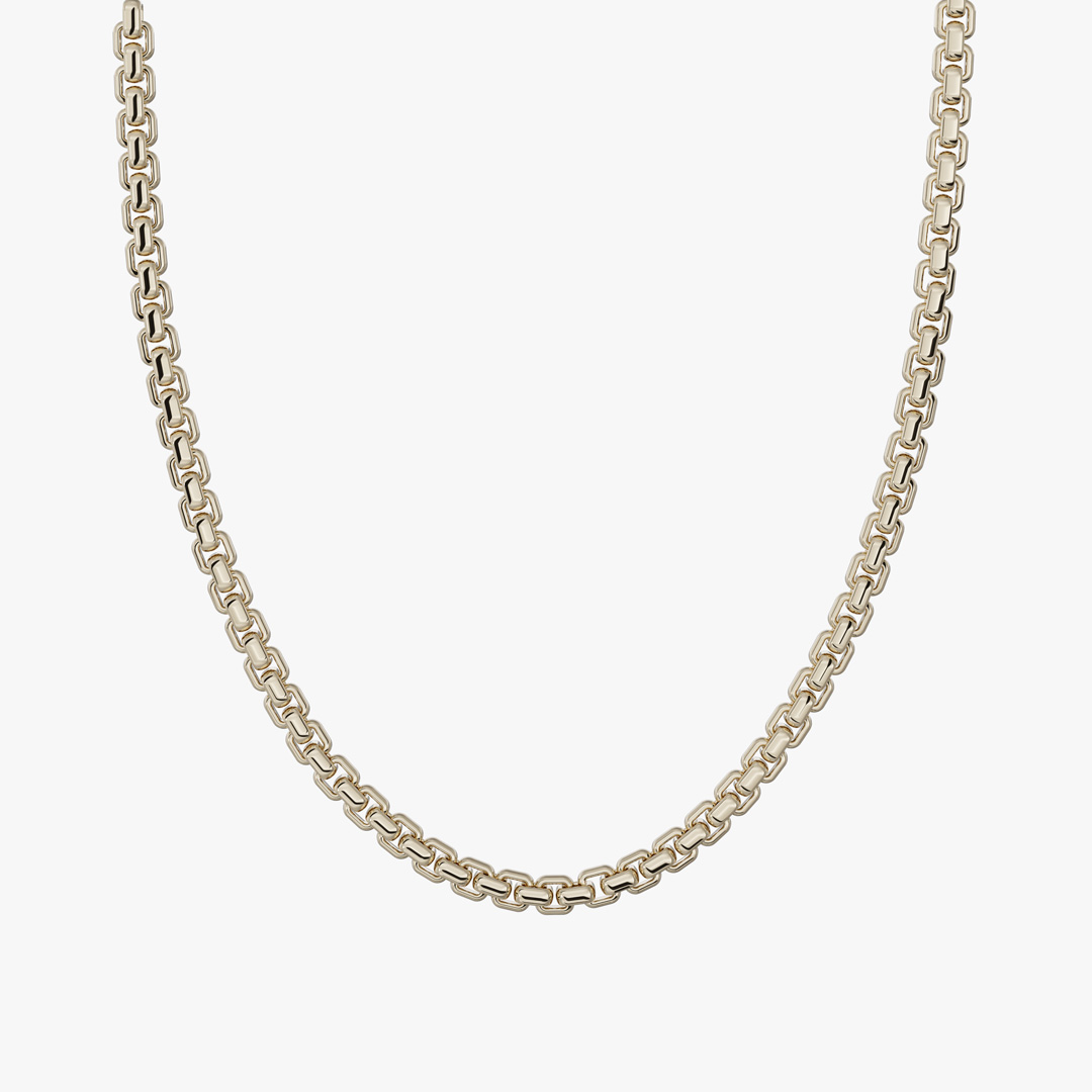 زنجیر طلا box chain 