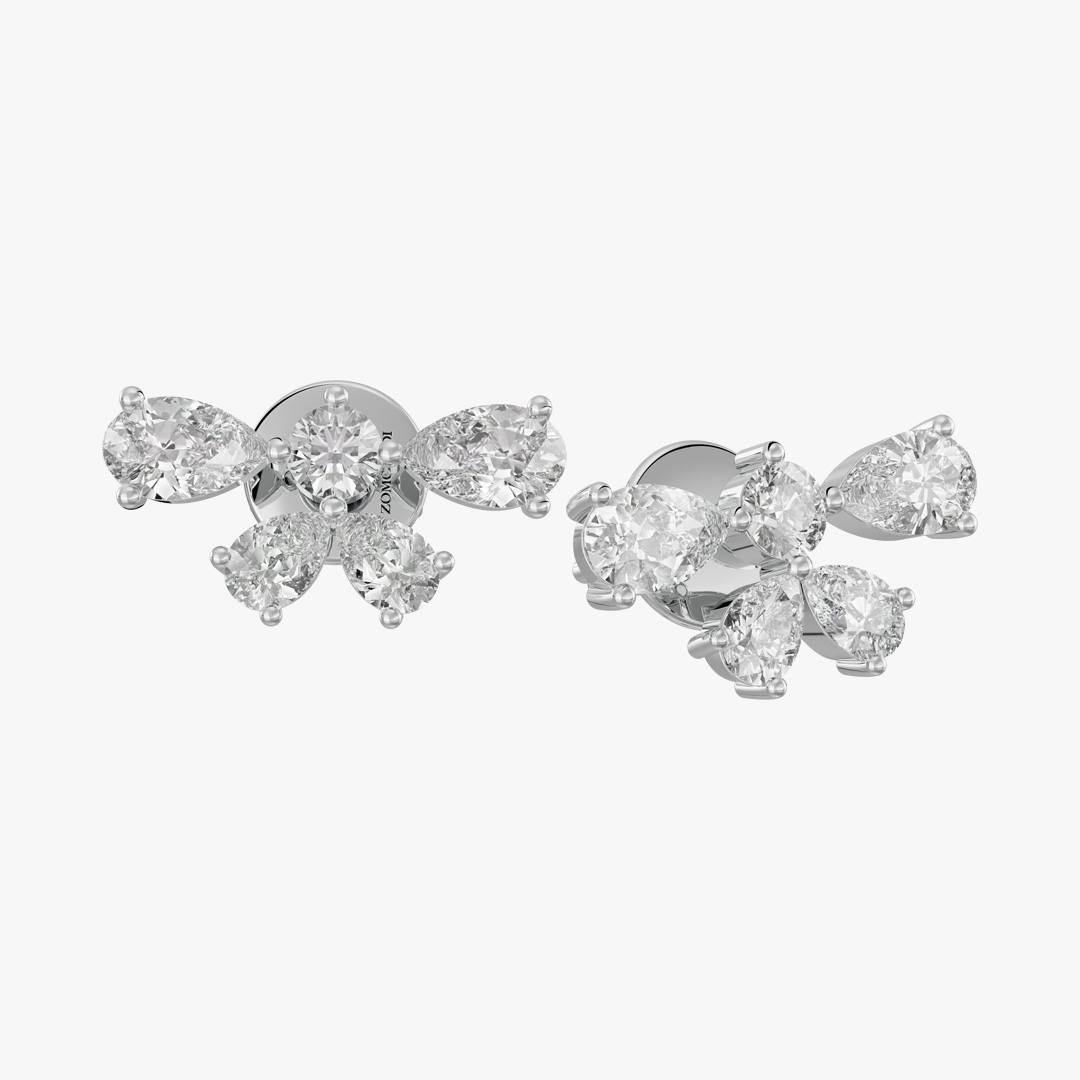 گوشواره جواهر طرح گرتا (Greta)
